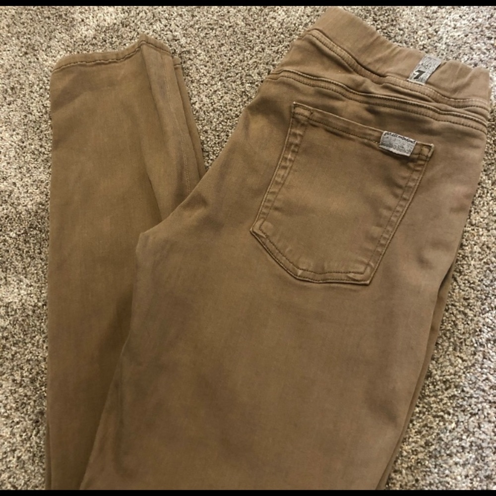 SOLD-Brown Seven7 jeggings